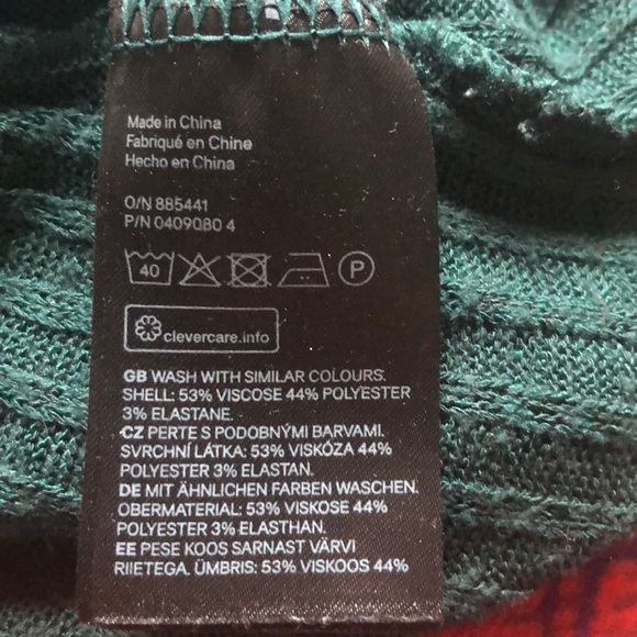 Women’s Divided Thin Sweater Side Slits Sz L - Picture 5 of 6